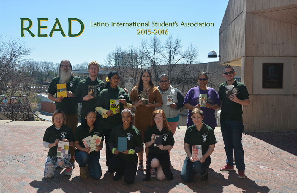Latino International Students Association's READ Poster